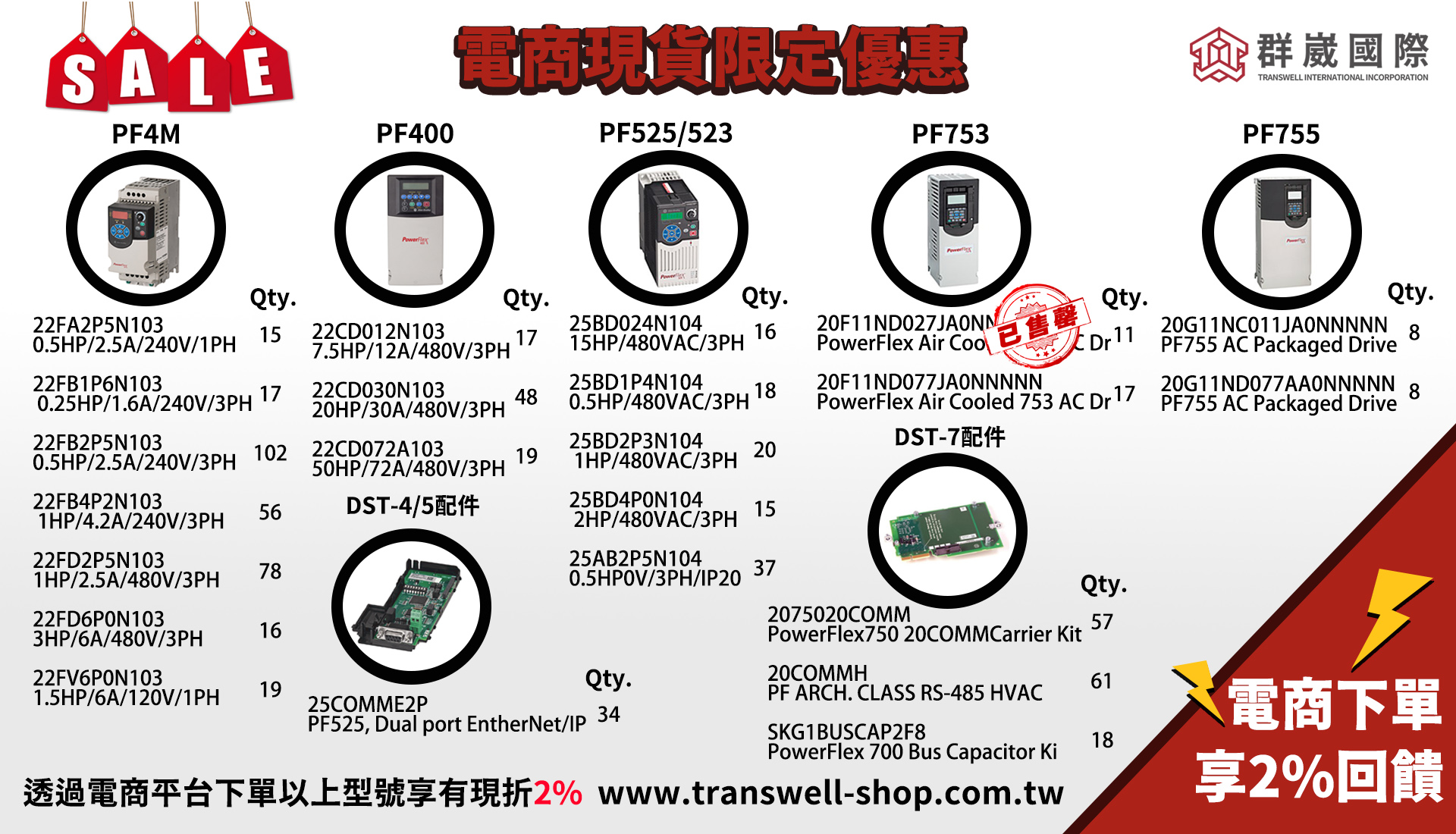 電商現貨優惠